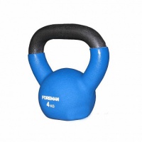 гиря двухцветная foreman fm\ttk-4kg\bl-04-00