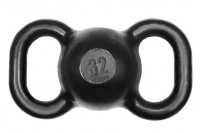 гиря с двумя ручками titan 32 кг