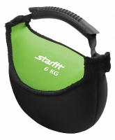 гиря star fit мягкая неопреновая db-601 6кг