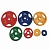 диск обрезиненный hefei dy-h-2012-10.0 с хватами 51 мм 10 кг зеленый
