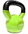 гиря виниловая db-401, зеленая, 8 кг